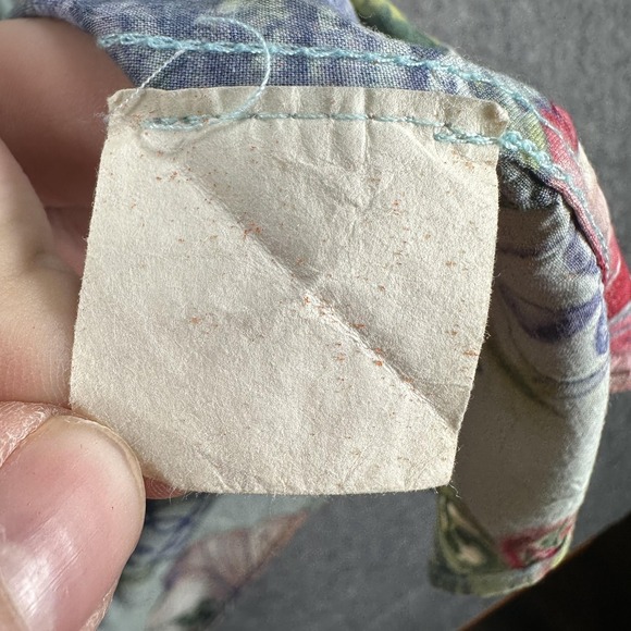 Jams World Shirt Vintage Mens 2XL Green Tropical Hawaiian Floral Button Front - Picture 10 of 14